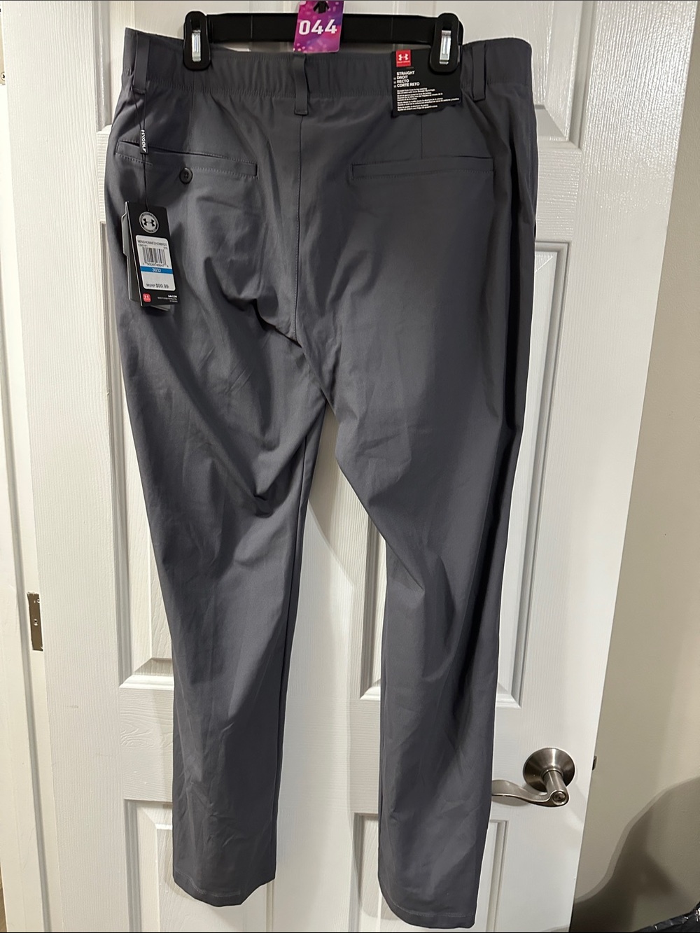 Under Armour Men's Gray Performance Stretch Pants Golf